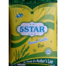 5 STAR Raw Rice